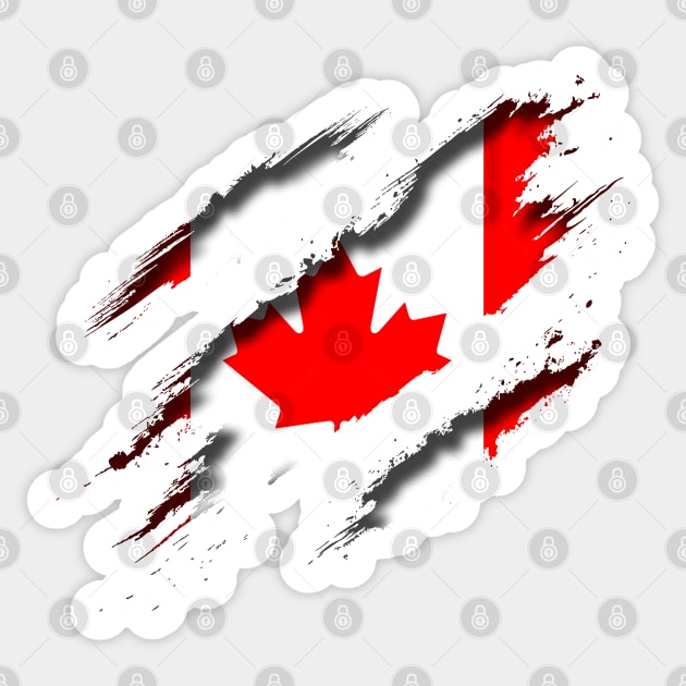 Canada Shredding Sticker by blackcheetah